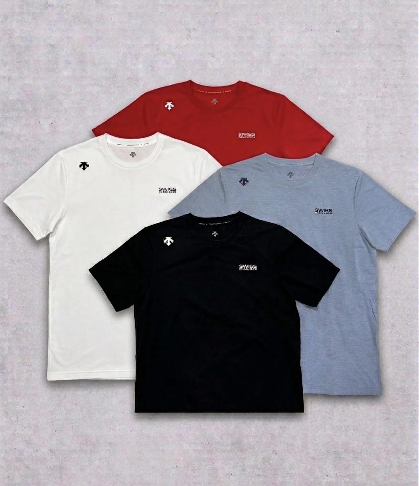 DESCENTE 迪桑特 26ss 瑞士滑雪 胸口英文字