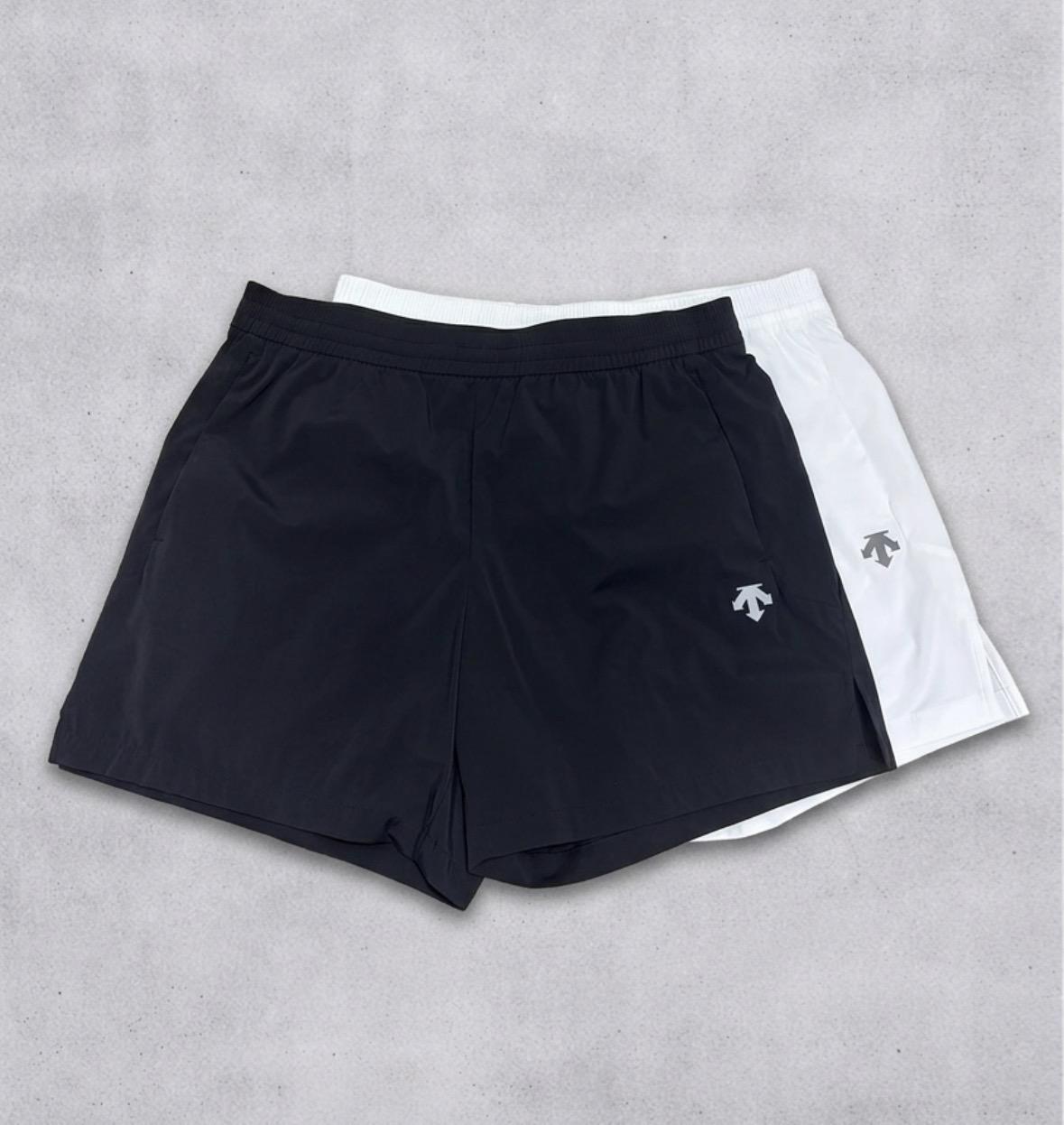 DESCENTE 迪桑特 26ss 短版銀標膝上短褲