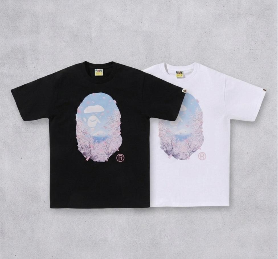 BAPE 26ss 經典櫻花樹短袖